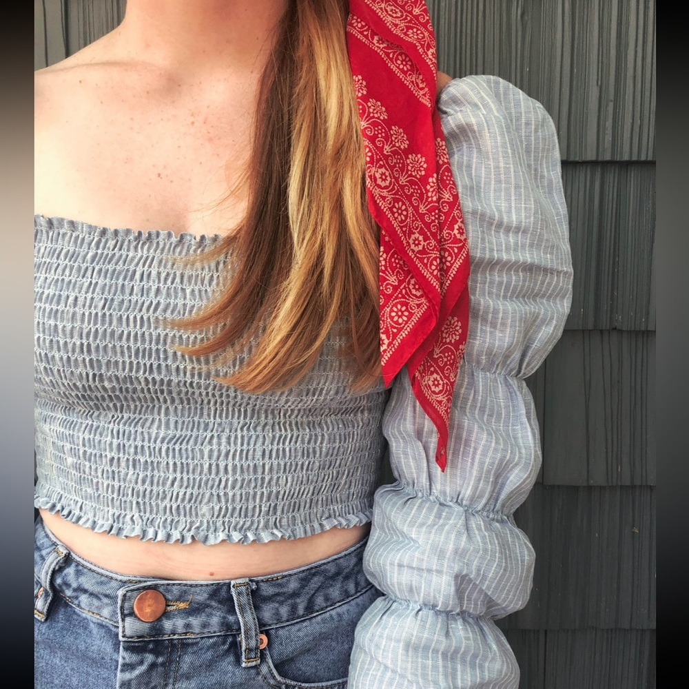 Reformation Linen Top